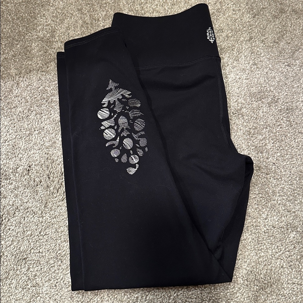 Free People Logo Leggings